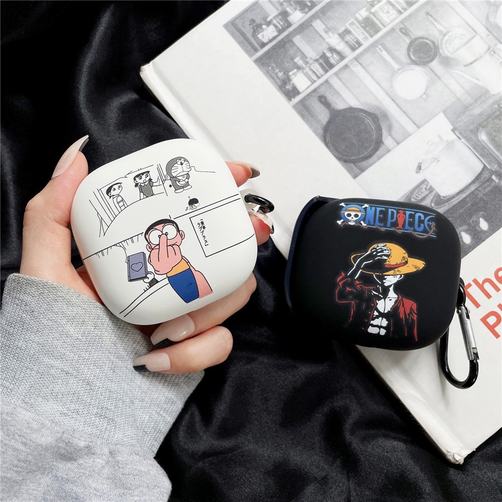 Vỏ Bảo Vệ Hộp Sạc Tai Nghe Beats Fit Pro Mềm Họa Tiết Pikachu Và Tên Lửa Dễ Thương