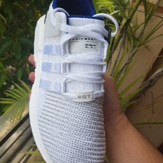 Giày EQT Support 93/17 trắng gót xanh