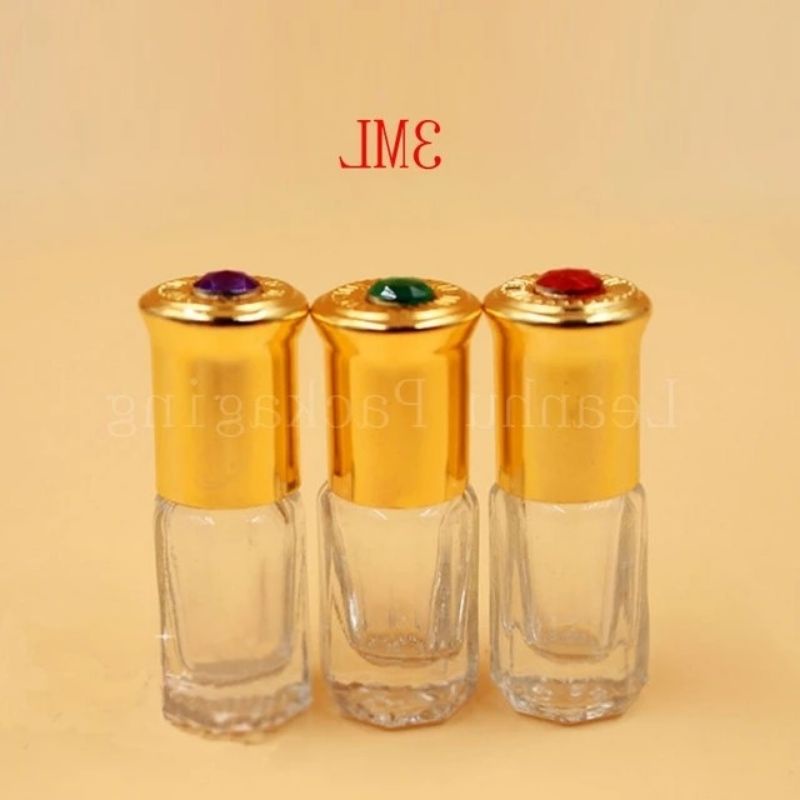 Cao cấp đẹp Combo 10 Chai 3ml bi lăn đựng tinh dầu chiết nước hoa son môi bóng trang điểm mắt dạng lổng
