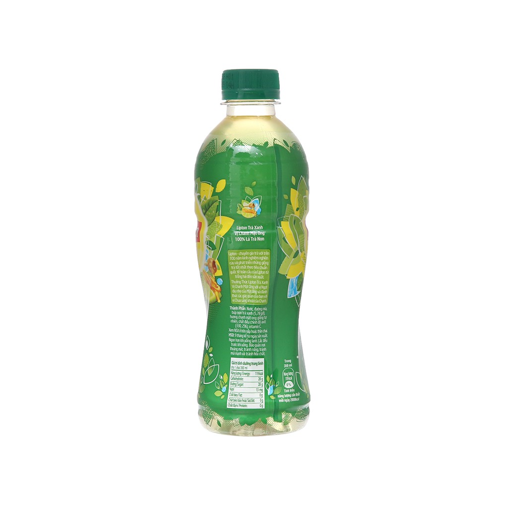 6 chai Lipton vị chanh mật ong 350ml