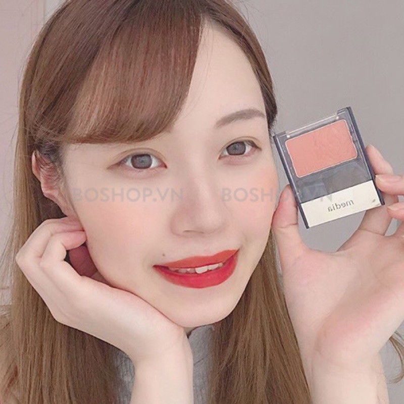 Má Hồng Kanebo Media Bright Up Cheek
