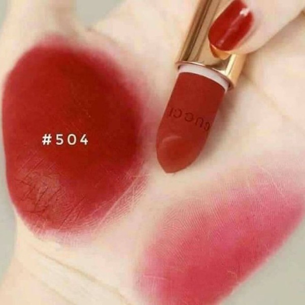 Son Môi GUCCI 504 Myra Crimson Satin Lipstick [ĐỦ BILL] | BigBuy360 - bigbuy360.vn