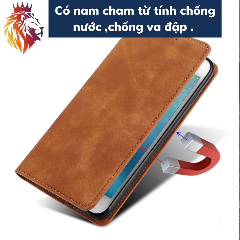 Bao da Iphone 6/6s/6Plus/6s Plus/7/8/SE/7Plus/8Plus/X/Xr/Xs/Xs Max/11/11Pro/11Pro Max có ngăn đựng tiền, thẻ