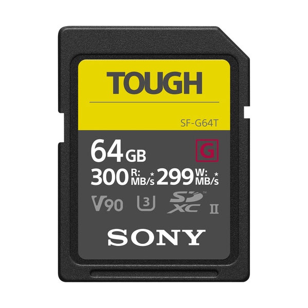 Thẻ nhớ Sony SF-G Tough UHS-II SDXC 64GB (Chính Hãng) - Bảo hành 12 tháng chính hãng Sony