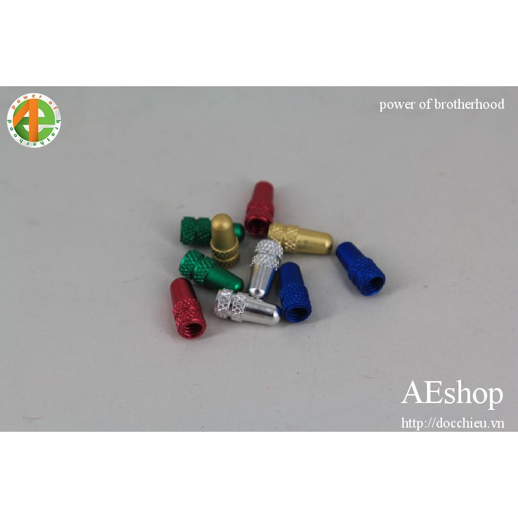nắp đầu van cho xe đạp kiểu Pháp