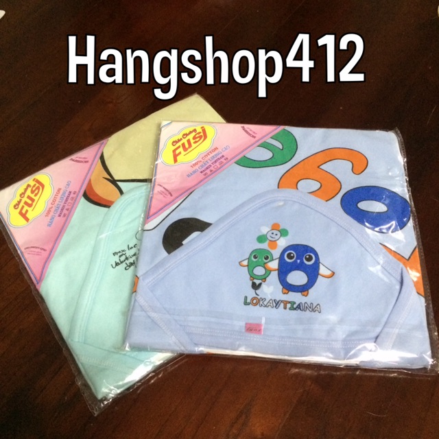 Chăn ủ có mũ - 100% cotton loại đẹp
