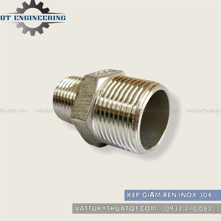 Kép Giảm Ren Inox 304 | DN10-DN25