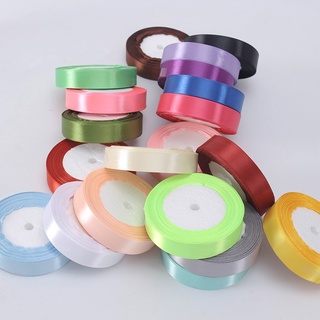 Ruy băng lụa 2cm ruy băng vải cuộn dài 22m trang trí đẹp
