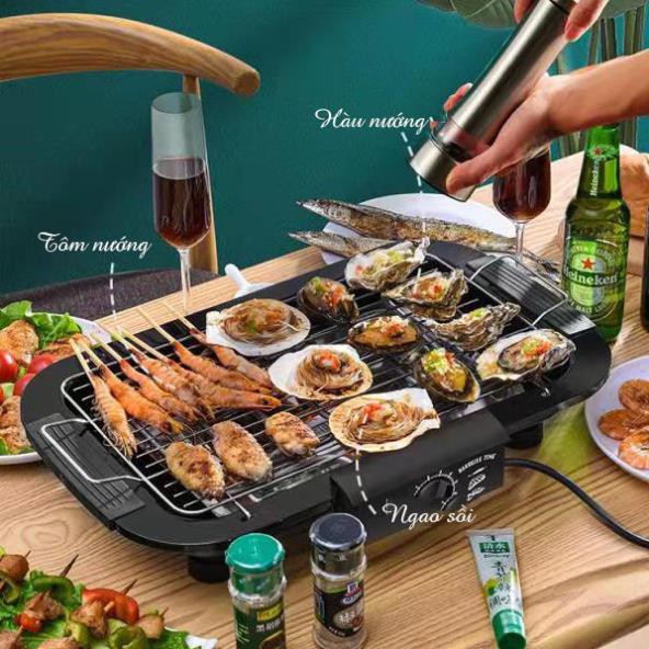 Bếp Nướng Điện Không Khói BBQ 1800W BYH6- Hàng loại 1, thích hợp cho gia đình, tiện lợi !