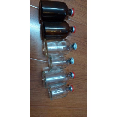 Lọ thủy tinh 20ml trắng, lọ đựng dung dịch lỏng 20cc, lọ đựng vacxin chích heo gà đủ nắp nhôm