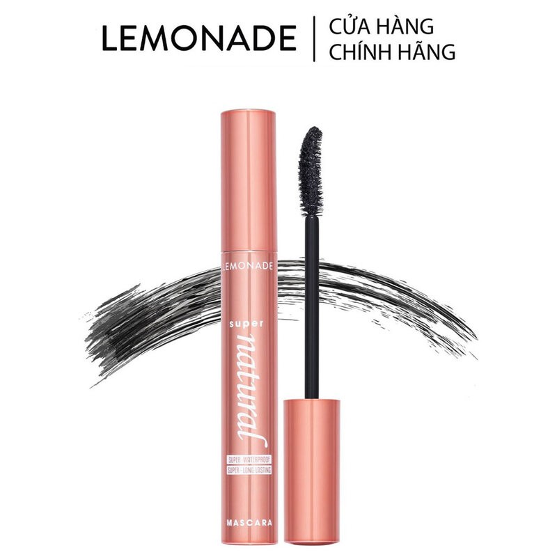 Combo Lemonade Chuốt Mi + Chì Kẻ Mày 2 Đầu 2 Món SuperNatural Mascara 7.5g + Dual Eyebrow #Dark Brown 2.75g