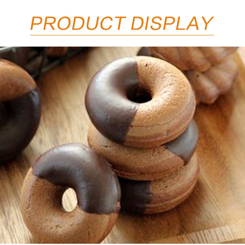 Khuôn Nhựa Làm Bánh Donut Tiện Lợi