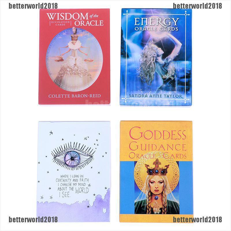 Bài Tarot Oracle Guidance Divination Fate bằng tiếng Anh dùng để chơi board game