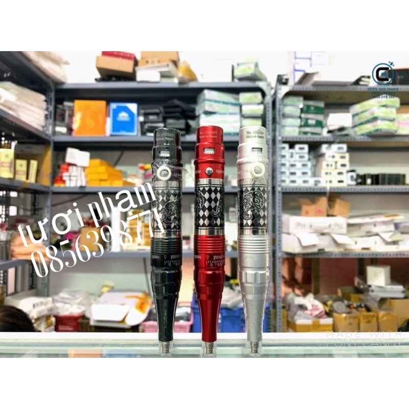 máy rồng nhật bản tích điện chuyên phun mày môi rất đầm tay, đẹp Dcpx Tươi Phạm