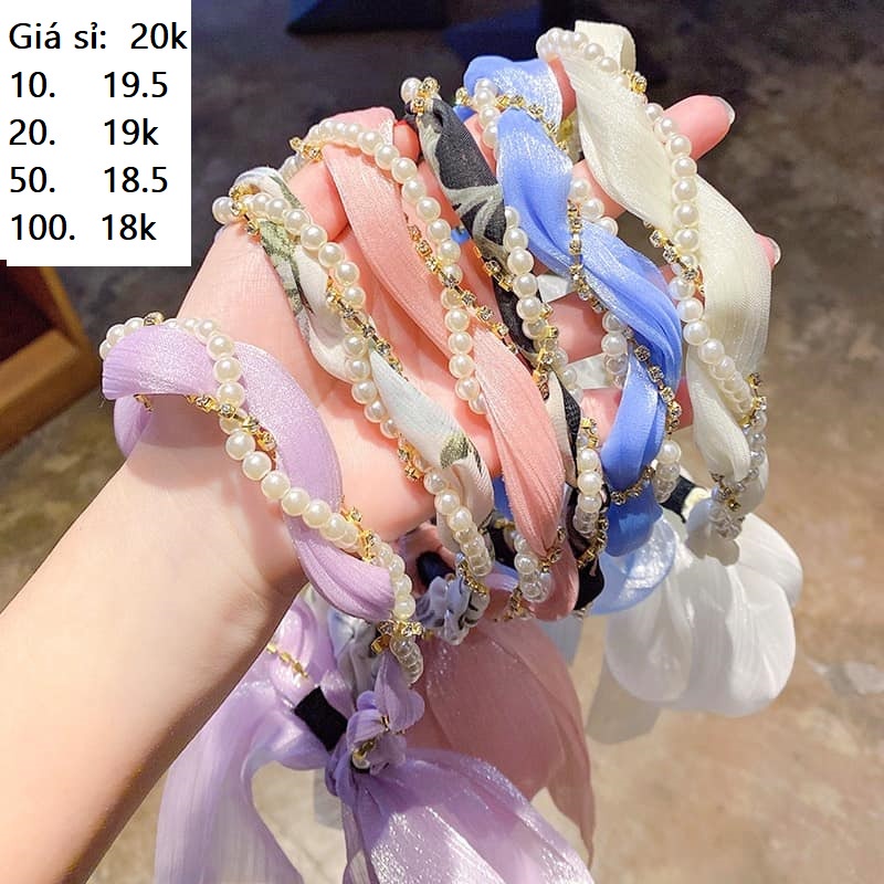 Băng Đô,Cài Tóc Đính Ngọc (cài)