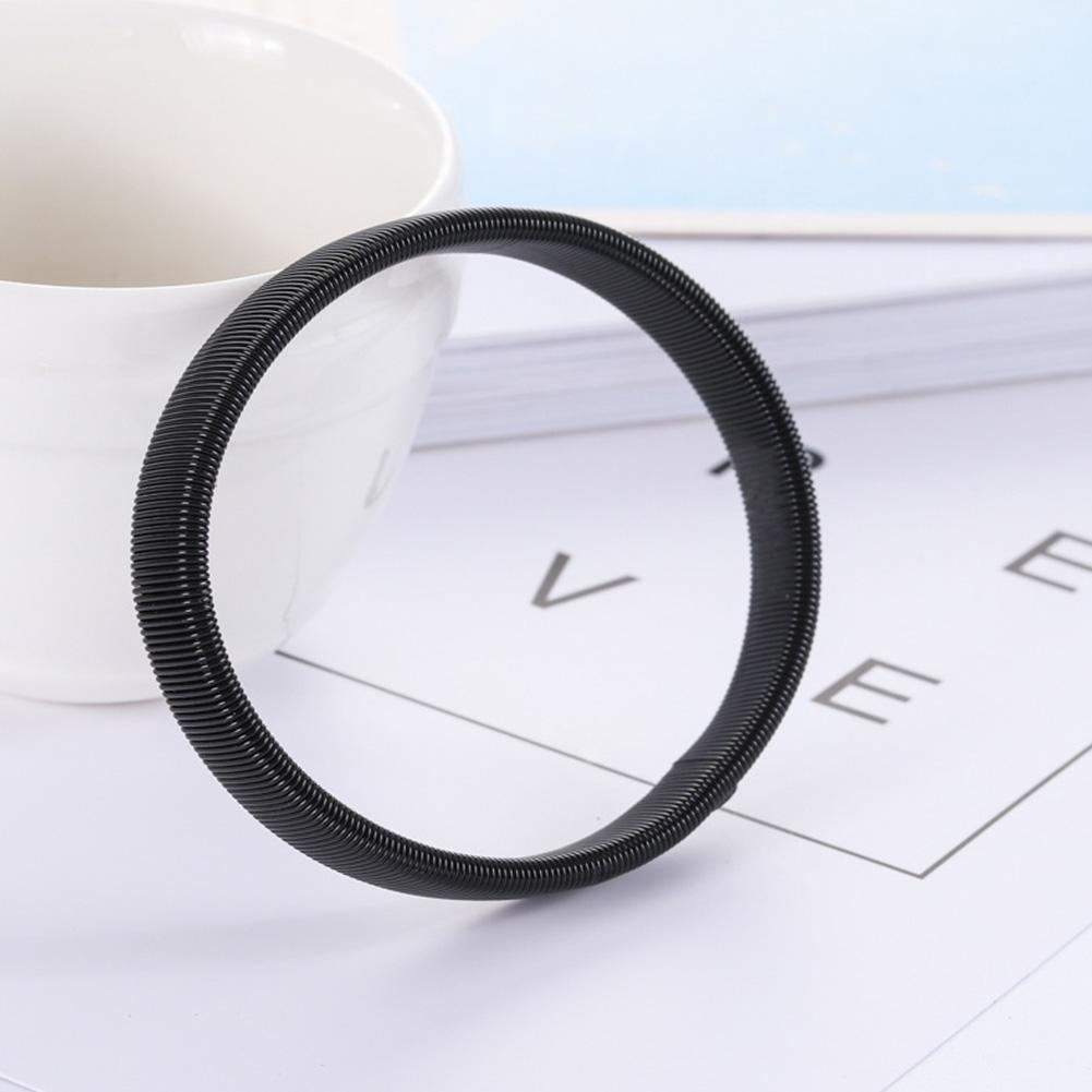 Vòng đeo cánh tay áo bằng kim loại co giãn chống trượt cho nam giới
