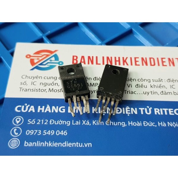 [ Combo 3 chiếc ] STRG6551, G6551, STR-G6551 IC Nguồn TO-220F (Tháo máy)