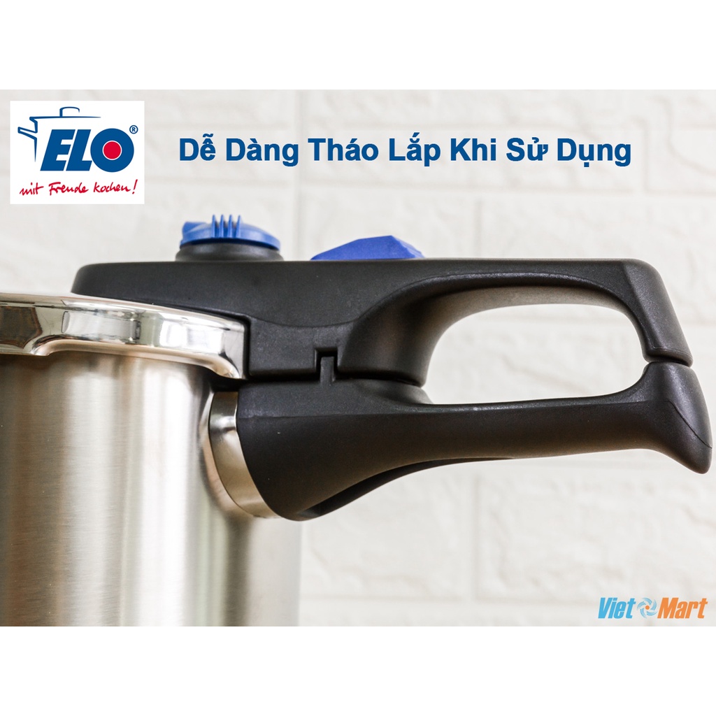 Nồi áp suất Elo Praktika XS Darling 3,2L Ninh Hầm Nấu Đa Năng Cực Nhanh