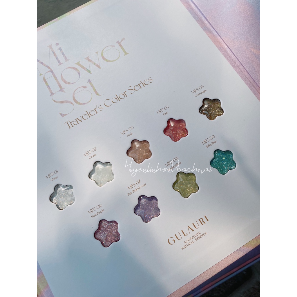 Sét sơn gel nhũ cao cấp GR