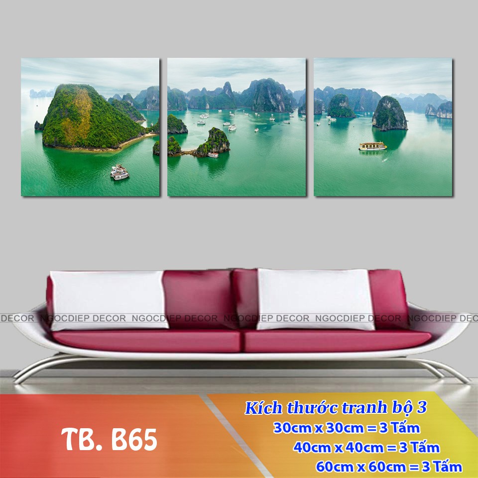 [HOT][SALE] BỘ 3 TRANH BIỂN TREO TƯỜNG, TRANH PHÒNG KHÁCH, TRANH PHÒNG NGỦ, TRANH PHÒNG BẾP, TRANH VĂN PHÒNG 50X50X3