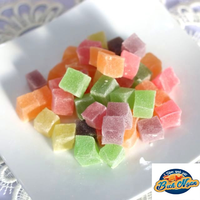 Keo  Dâu Dẻo Sữa Đà lạt _ Mềm Vị Ngọt Dịu Hộp 500G