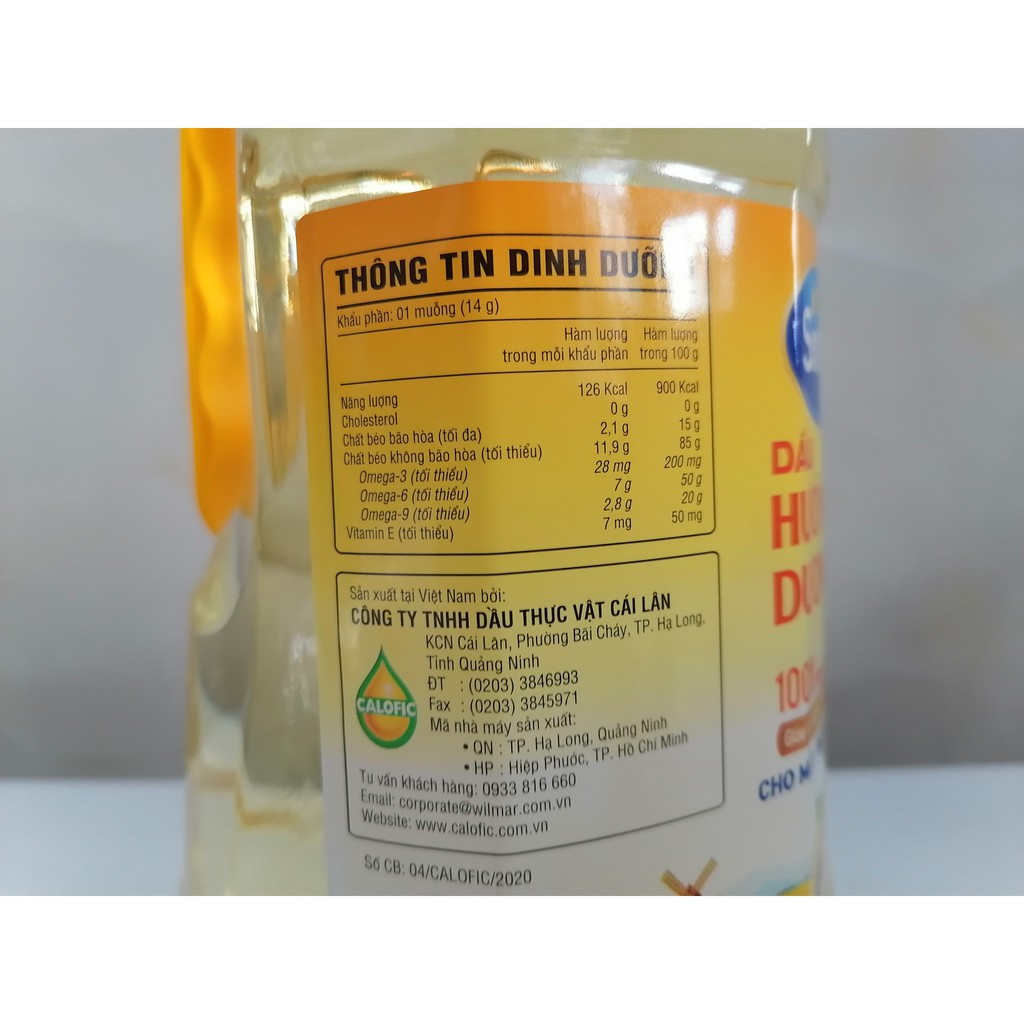 [2 Lít] Dầu hướng dương [VN] SIMPLY Sunflower Oil (halal) (alc-hk5)