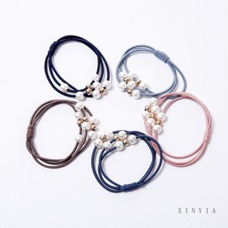 Dây Buộc Tóc💖𝑭𝑹𝑬𝑬𝑺𝑯𝑰𝑷💖Đồ Buộc Tóc_ Thun Buộc Tóc Đính Hạt Hàn Quốc Cho Phái Đẹp