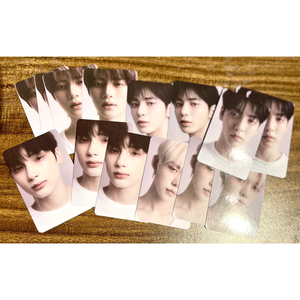 thẻ ảnh thần tượng photocard TXT dùng sưu tầm trang trí đủ các thành viên