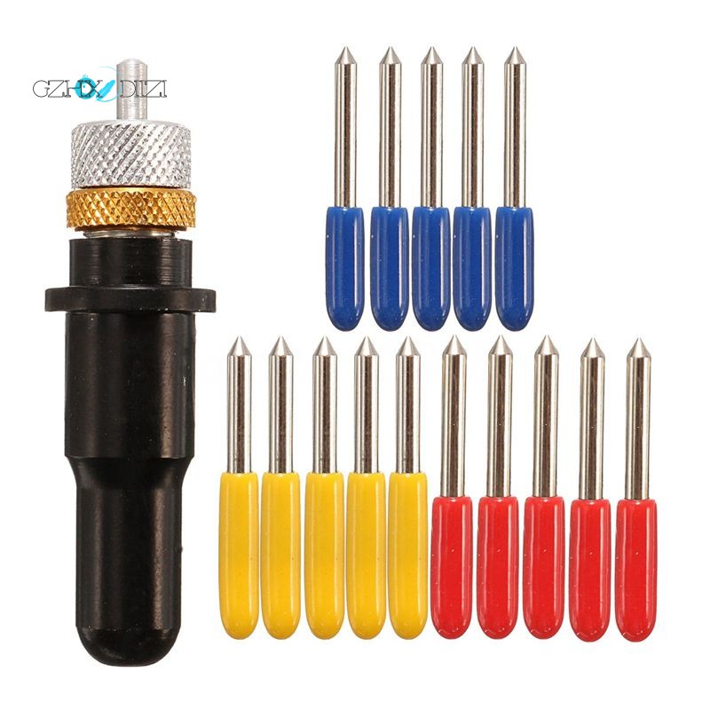 Bộ 15 lưỡi đục 30 độ 45 độ 60 độ chuyên dụng cho máy cắt ROLAND