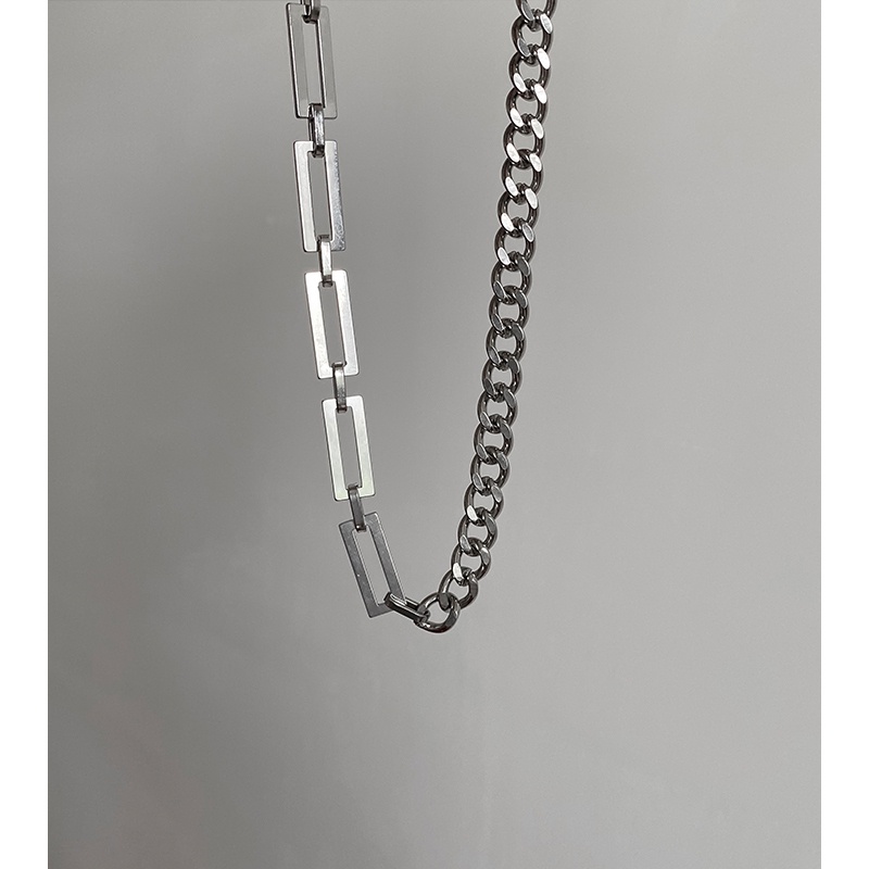 Vòng cổ Thép Titan Phong Cách hip hop Đơn Giản Thời Trang