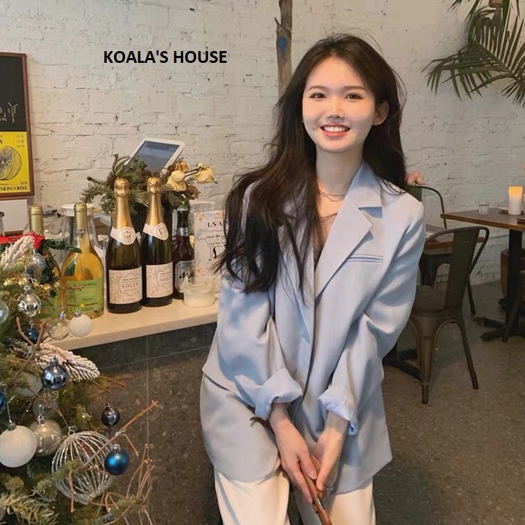 Áo blazer nữ 2 lớp sanh chảnh KOALA, vest nữ khoác ngoài phong cách Hàn Quốc - BLAZ01 | BigBuy360 - bigbuy360.vn