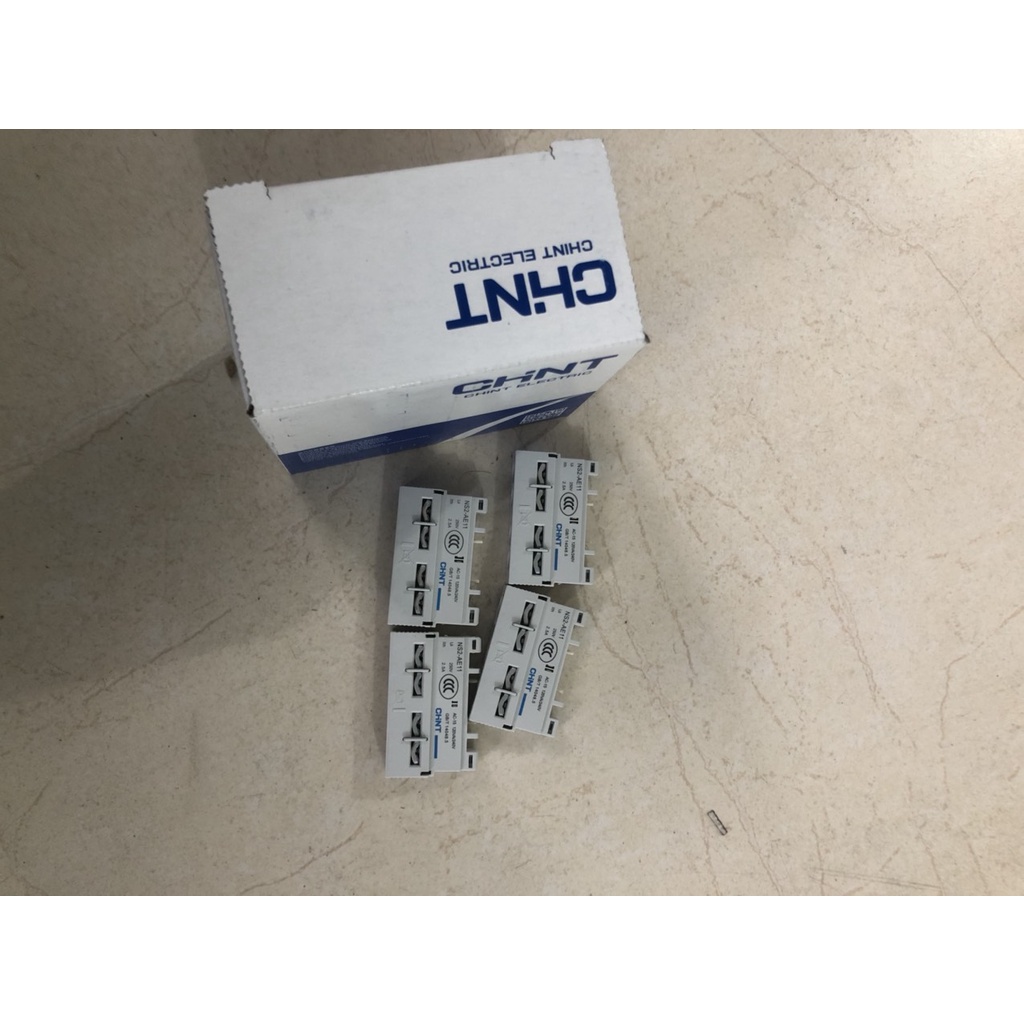 AT CB Chỉnh dòng NS2-25X (hàng Chint)+ tiếp điểm phụ