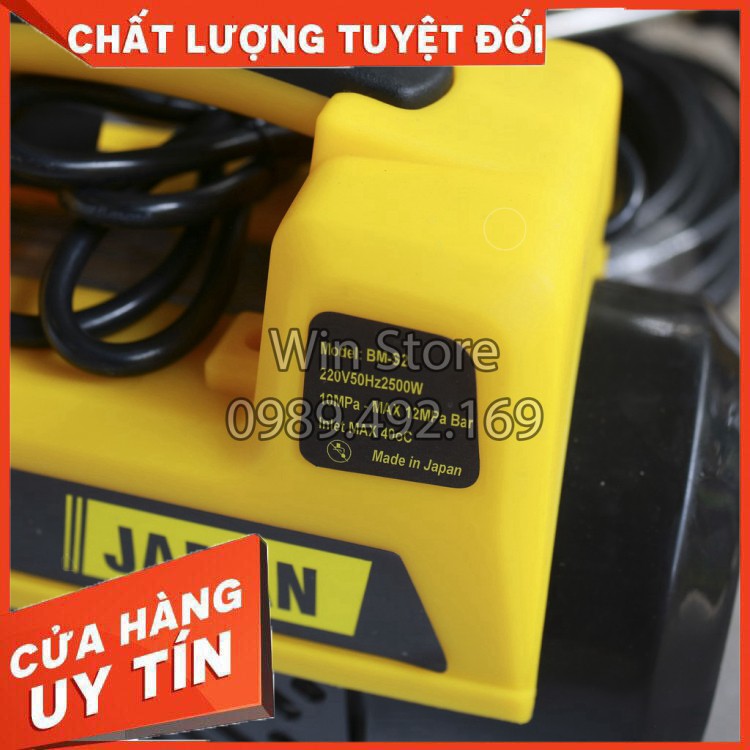 Máy Rửa Xe Panansonic 2500W Áp Lực Cực Cao LỖI 1 ĐỔI 1