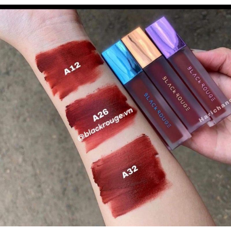 🔱 Son Black Rouge A12 🔱  Hàng Handmade  son kem siêu lỳ 🔱