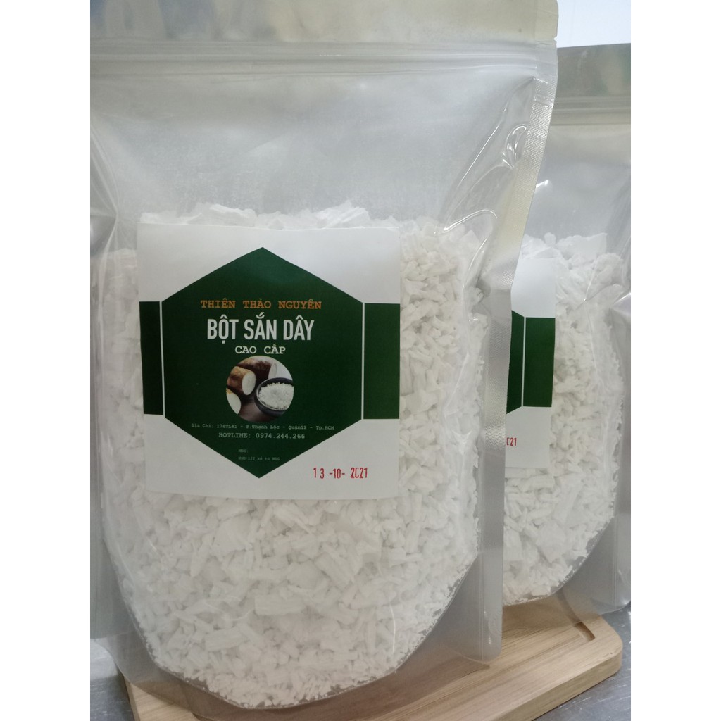 Bột sắn dây nguyên chất 100% đặc biệt (hình ảnh thật) 500 gr 1 kg