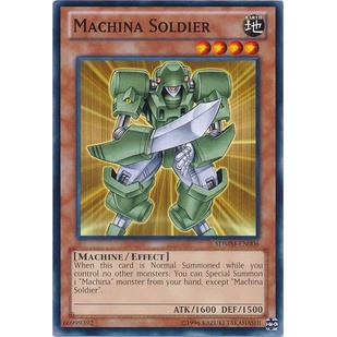 Thẻ bài Yugioh - TCG - Machina Soldier / SDMM-EN006'