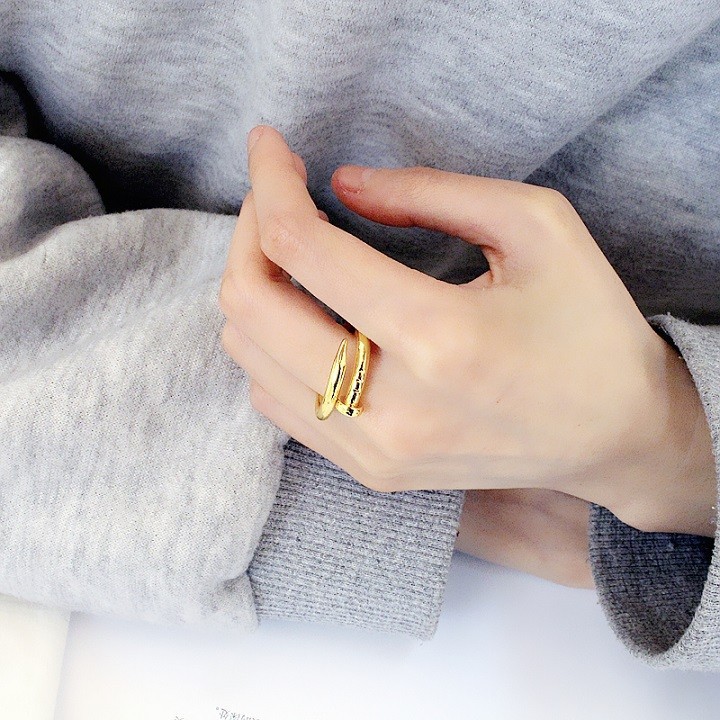 Nhẫn Đinh Cá Tính Thời Trang