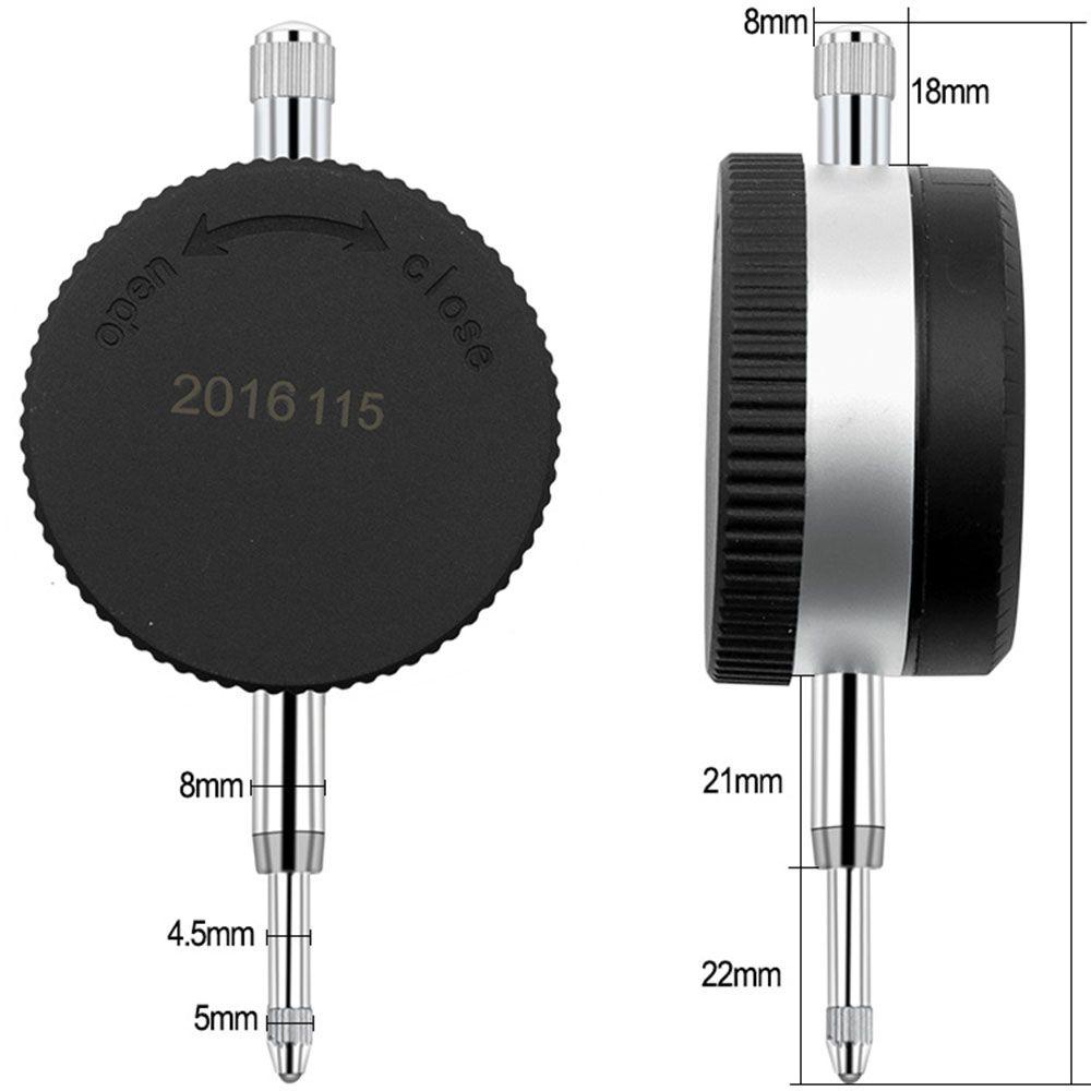 PISTA Đồng Hồ Điện Tử Chống Thấm Nước IP54 0-12.7mm
