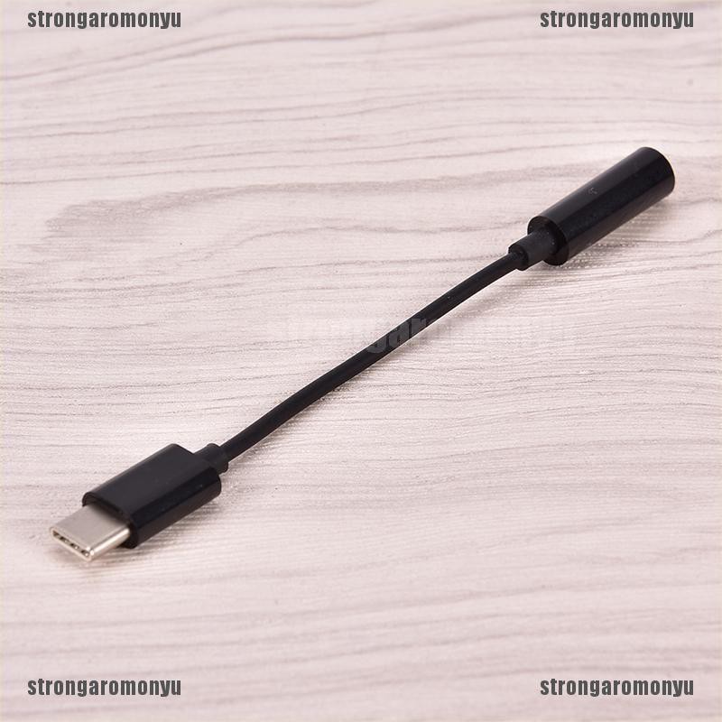 Cáp AUX chuyển đổi giắc cắm tai nghe USB Type C sang 3,5 mm cho Samsung LG XIP