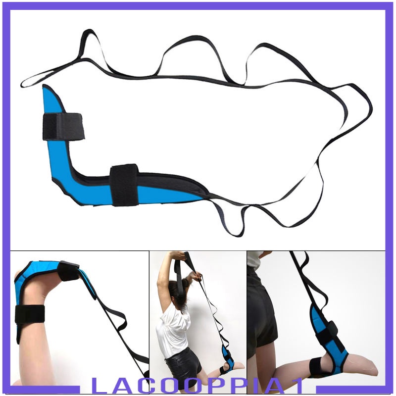 [Lacooppia1] Dây Đai Co Giãn Kháng Lực Tập Chân Yoga Giảm Đau Nửa Chân
