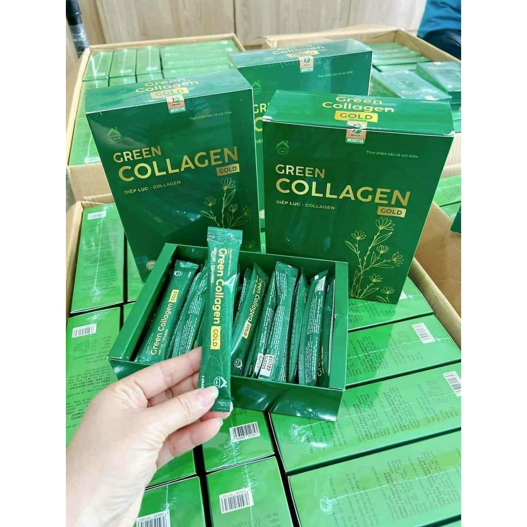 Diệp lục collagen chính hãng hộp 30 gói