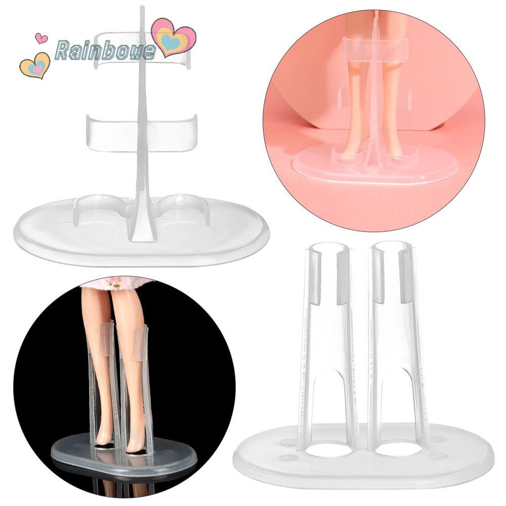 Set 5 Giá Đỡ Đồ Chơi Búp Bê Trong Suốt