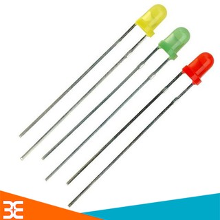 Gói 100 Con Led Phủ Màu 3mm