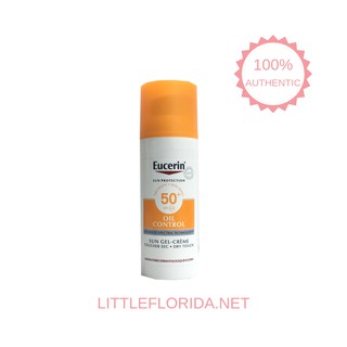 KEM CHỐNG NẮNG EUCERIN SUN GEL CREAM OIL CONTROL GIÚP KIỂM SOÁT DẦU SPF50 50ML