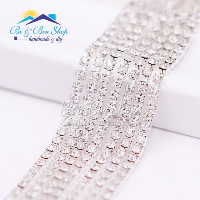 1 Mét Dây Xoàn Chấu D Đính Kết Trang Phục Thời Trang, Làm Phụ Kiện Handmade - Bi &amp; Bin Shop