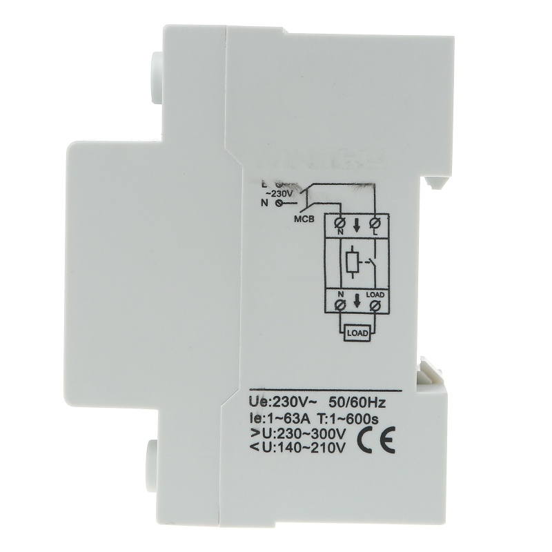 Thiết Bị Bảo Vệ Dòng Điện Màn Hình LED Đơn / Đôi Có Thể Điều Chỉnh