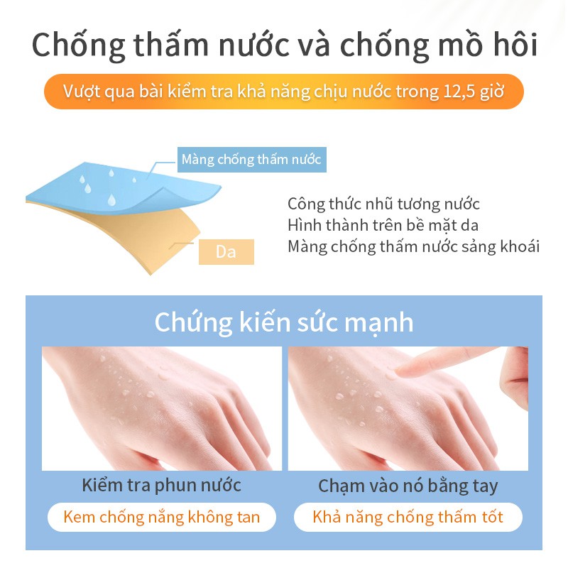 Oilyoung Kem Chống Nắng Làm Trắng Da Chống Thấm Nước Spf50 + Pa + + + 40g