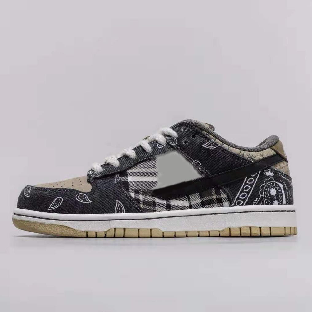 👟👟Giày Sneaker Nike Air SB Lunk low Shadow TRavis Scott Nâu full box bill kèm dây đủ size