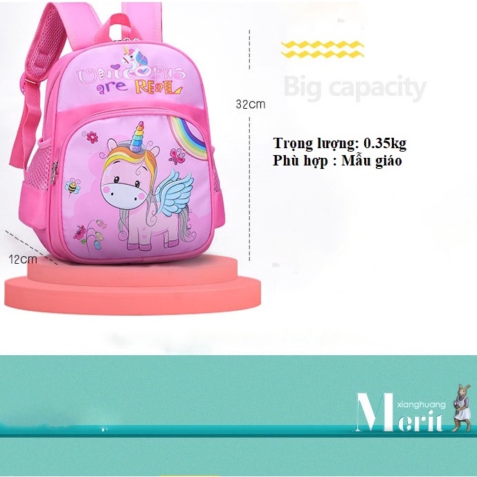 Ba Lô Siêu Dễ Thương Cho Bé Đi Học