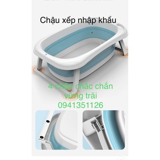 Chậu Tắm Gấp Gọn Cho Bé
